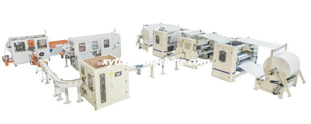 Автоматическая V-образная машина для производства бумажных полотенец для рук (5)