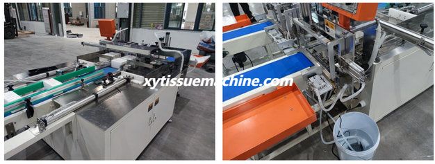 Машина для упаковки салфеток с двойной головкой (2)