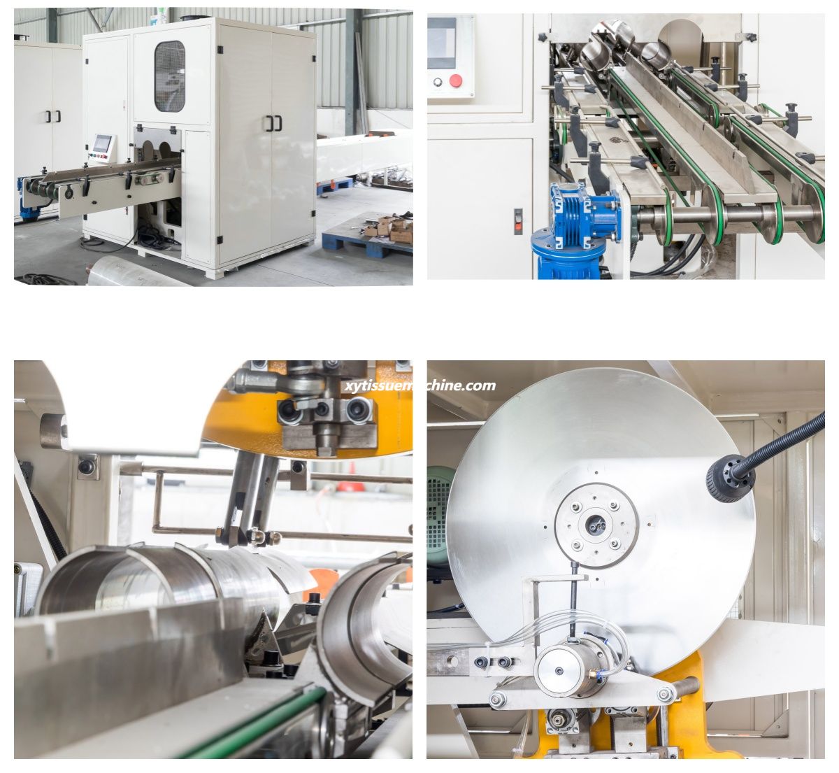 Станок для резки бревен туалетной бумаги