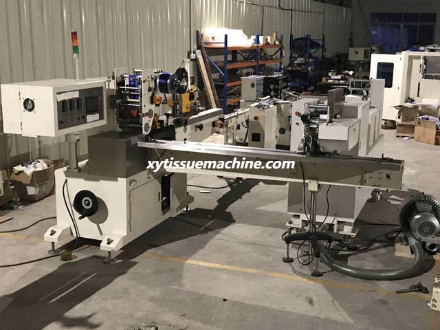 CE Высокоскоростная автоматическая машина для производства носовых платков с небольшими карманами 5