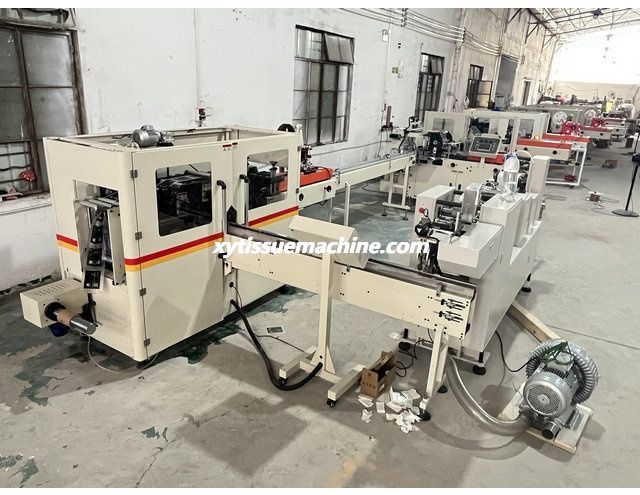 Автоматическая машина для производства карманных носовых платков (5)