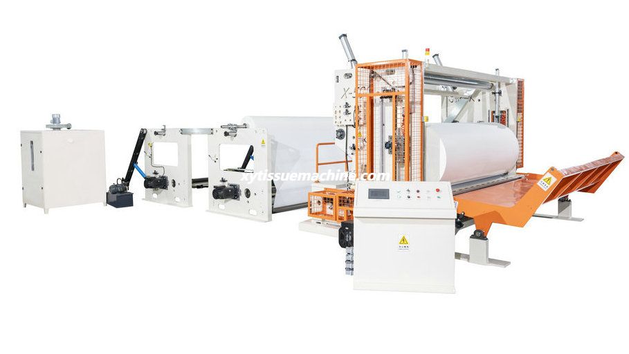 XY-XX-A Высокоскоростная автоматическая машина для продольной резки рулонов салфеток1